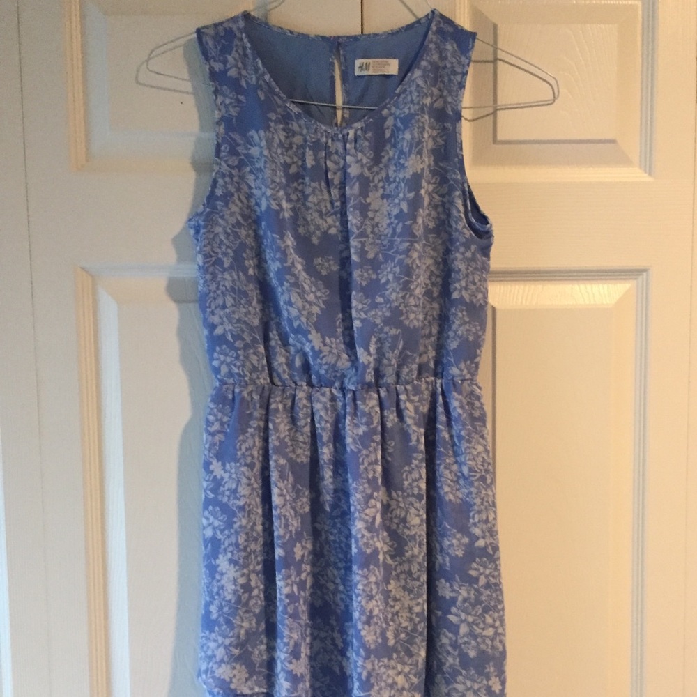 Youth Girls Blue Dress
